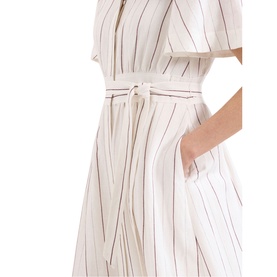 Marielle Striped Shirt Dress