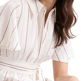 Marielle Striped Shirt Dress
