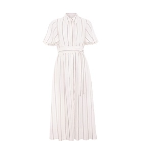 Marielle Striped Shirt Dress