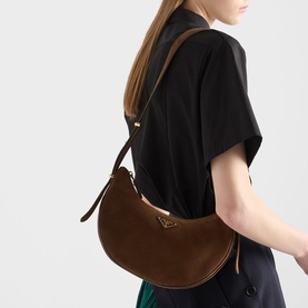 Arqu&eacute; Small Leather Shoulder Bag