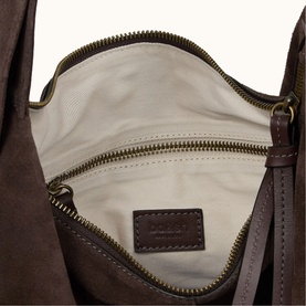 Youyou Suede Hobo Bag