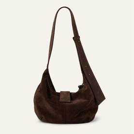 Youyou Suede Hobo Bag