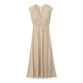 Pasqualina Pointelle Knitted Dress