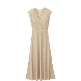 Pasqualina Pointelle Knitted Dress
