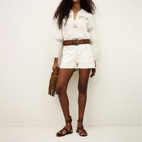 Bevy Stitch Detail Cargo Shorts