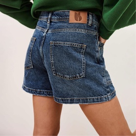Zevy Denim Cargo Shorts