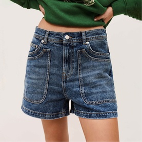 Zevy Denim Cargo Shorts