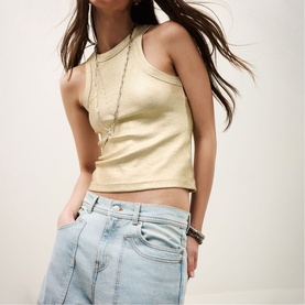 Shadey Ribbed Tank Top