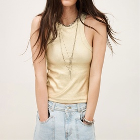Shadey Ribbed Tank Top