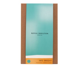 Royal Doulton 1815 Bright Aqua French Press 1.5L in kraft-style gift packaging with teal aqua branding panel