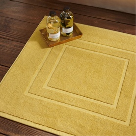 Brixton Bath Mat Saffron