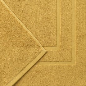 Brixton Bath Mat Saffron