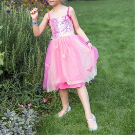 Butterfly Bliss Embellished Dress