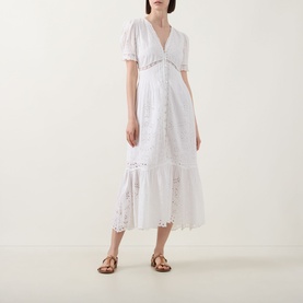 Tarragon Embroidered Dress