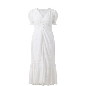 Tarragon Embroidered Dress