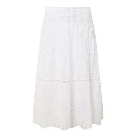 Mallow Eyelet Embroidered Skirt