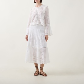 Hawthorn Eyelet Embroidered Blouse