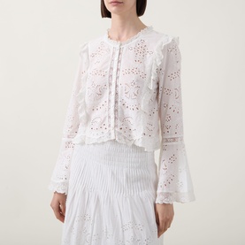 Hawthorn Eyelet Embroidered Blouse