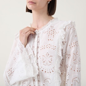 Hawthorn Eyelet Embroidered Blouse