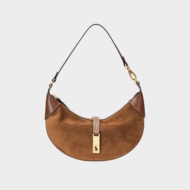 Polo ID Suede Mini Shoulder Bag