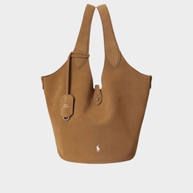 Polo Play Suede Tote Bag