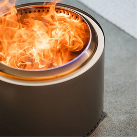 Ash Fire Pit with Stand