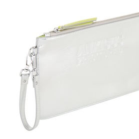 Logo Zipped Clutch