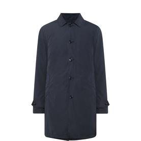 Single-Breasted Short Trenchcoat