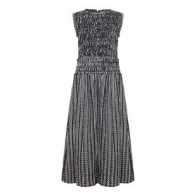 Chiara Striped Flared Dress