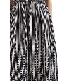 Chiara Striped Flared Dress