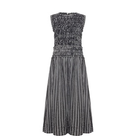 Chiara Striped Flared Dress