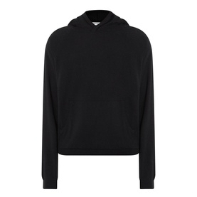 Silk Fine-Knit Hoodie