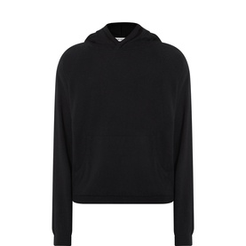 Silk Fine-Knit Hoodie