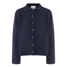 Brushed Cashmere Polo Shirt