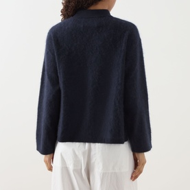 Brushed Cashmere Polo Shirt