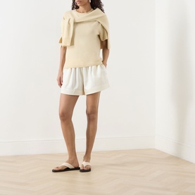 Wool-Silk Shorts