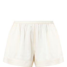 Wool-Silk Shorts