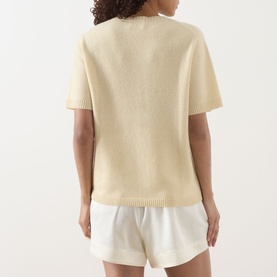 Oversized Cashmere T-Shirt