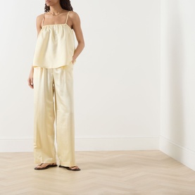 Wool-Silk Singlet Top