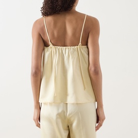 Wool-Silk Singlet Top