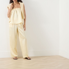 Wool-Silk Singlet Top