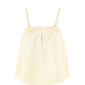 Wool-Silk Singlet Top