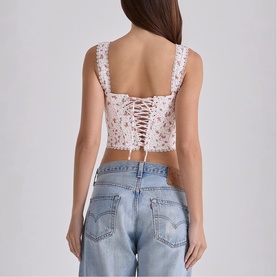 Adina Floral Corset Top