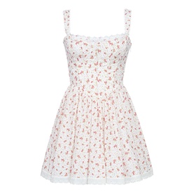 Ami Floral Corset Mini Dress