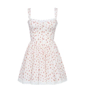 Ami Floral Corset Mini Dress