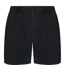 Tailored Pleated Shorts