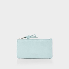 Loop Suede Zip Cardholder