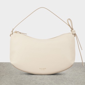 Loop Pebbled Leather Shoulder Bag