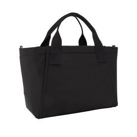 Kate Spade Dash Nylon Tote Bag in black with dual carry handles, top zip fastening, front zip pocket, and silver-tone hardware