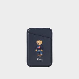 Polo Bear MagSafe Leather Card Case
